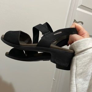 Mephisto Priska Black Soft Heels Size 7